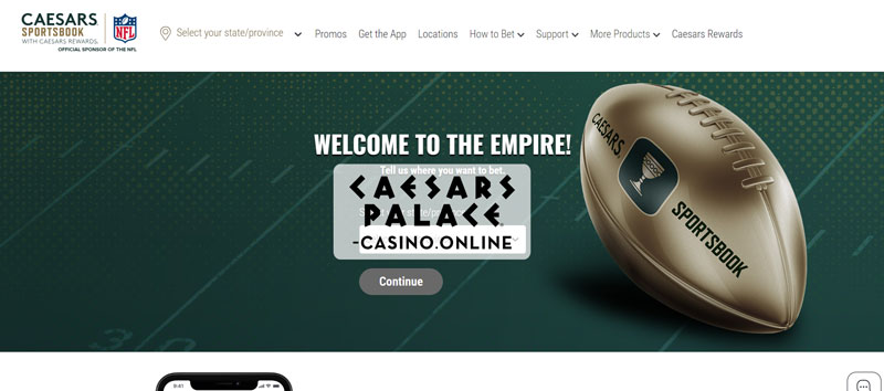 Caesars Casino Online Betting, Crash's home!
